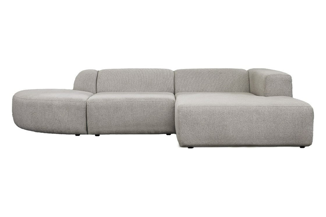 4X6 SOFA X6 modulaire hoekbank  J rechts beige melange - 315 cm