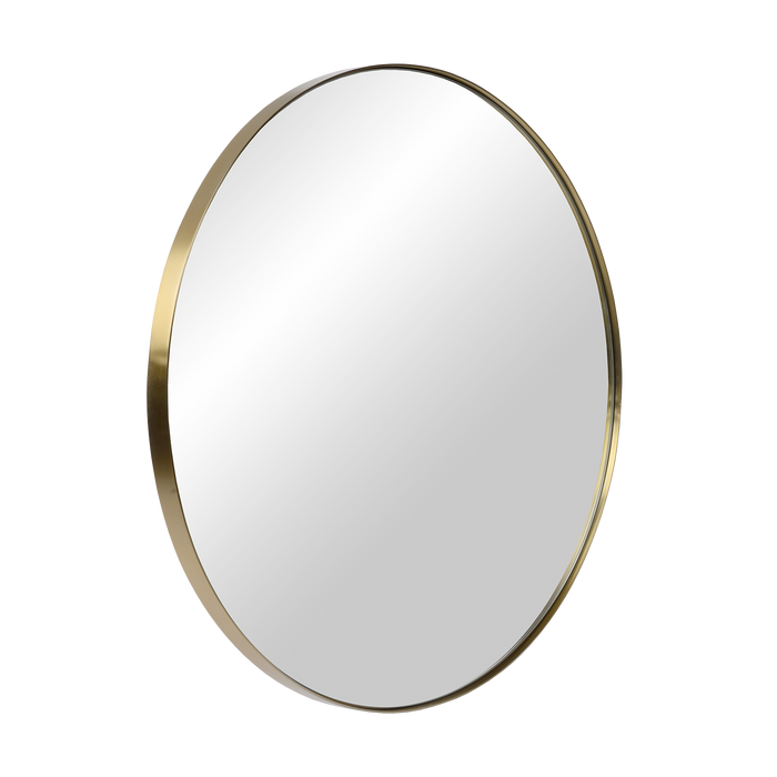 Atmooz Spiegel Ovaal Merope Brons - Wandspiegel Metaal