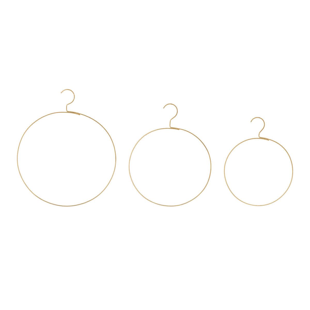 Bloomingville metalen ringen messing