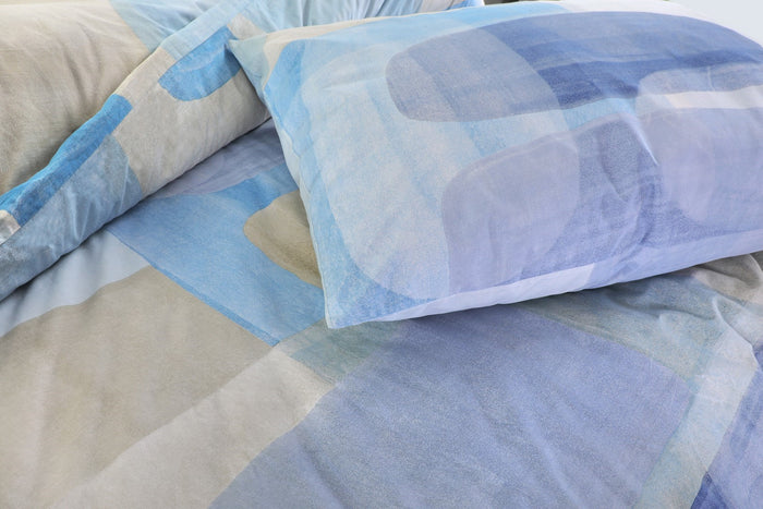 Day Dream Evi dekbedovertrek 200x200|220 cm blauw