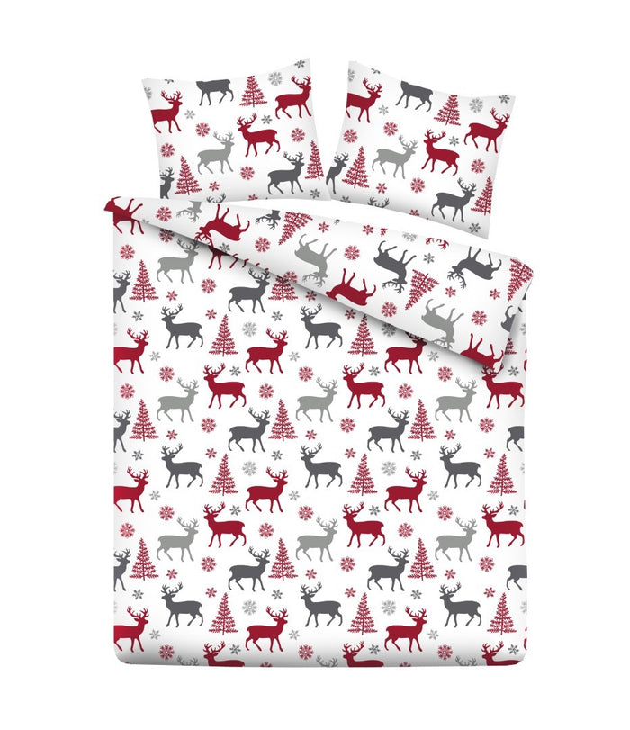Day Dream Hjort Flanel dekbedovertrek 200x200|220 cm multi