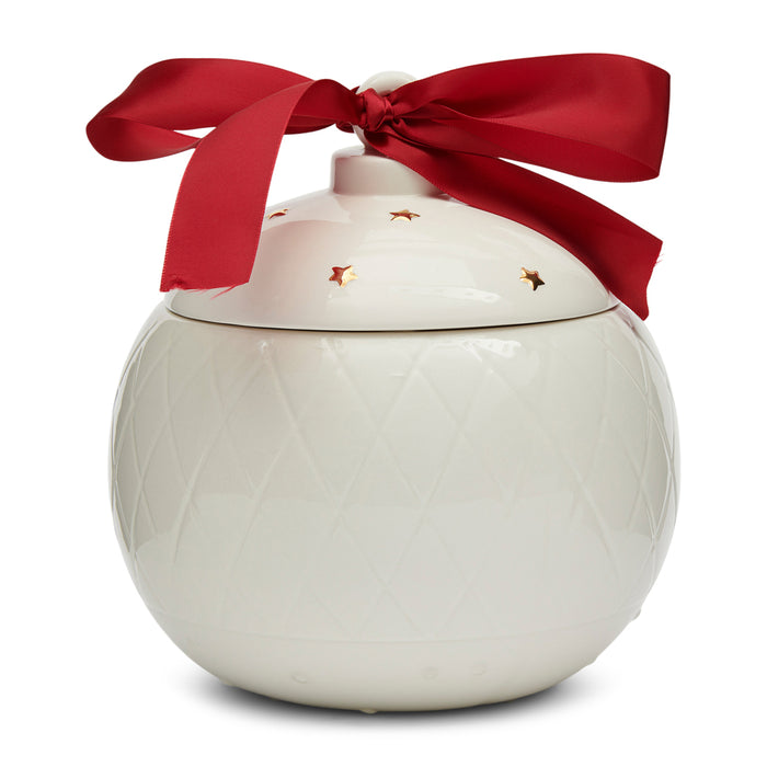 Riviera Maison Voorraadpot Sparkling Ornament Wit