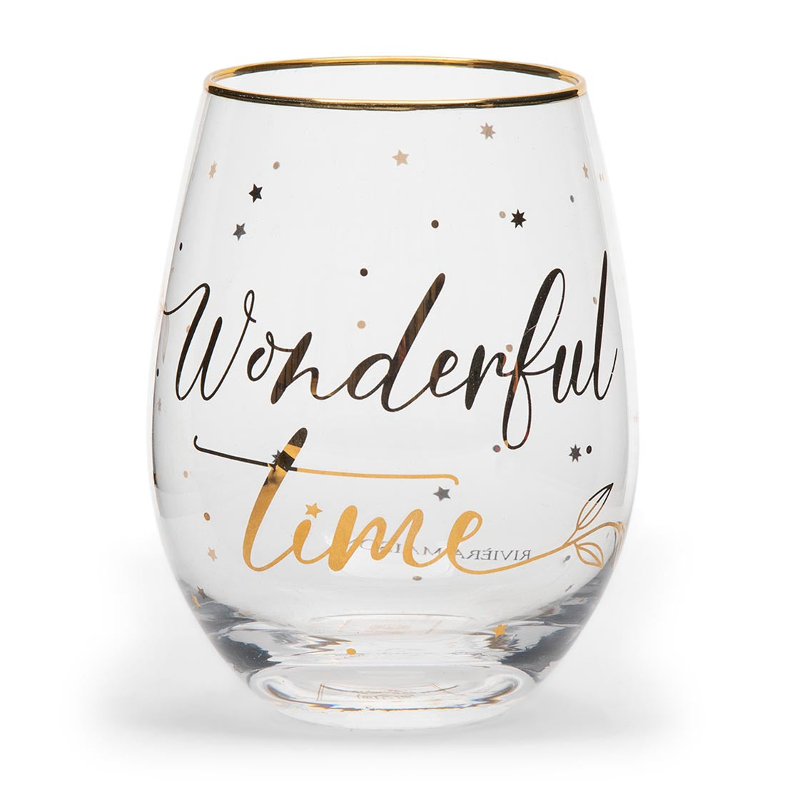 Riviera Maison Celebrate Water Glass (Ø) 9x (H) 12