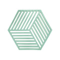 Krumble Pannenonderzetter Hexagon - Groen - 16 x 14 cm
