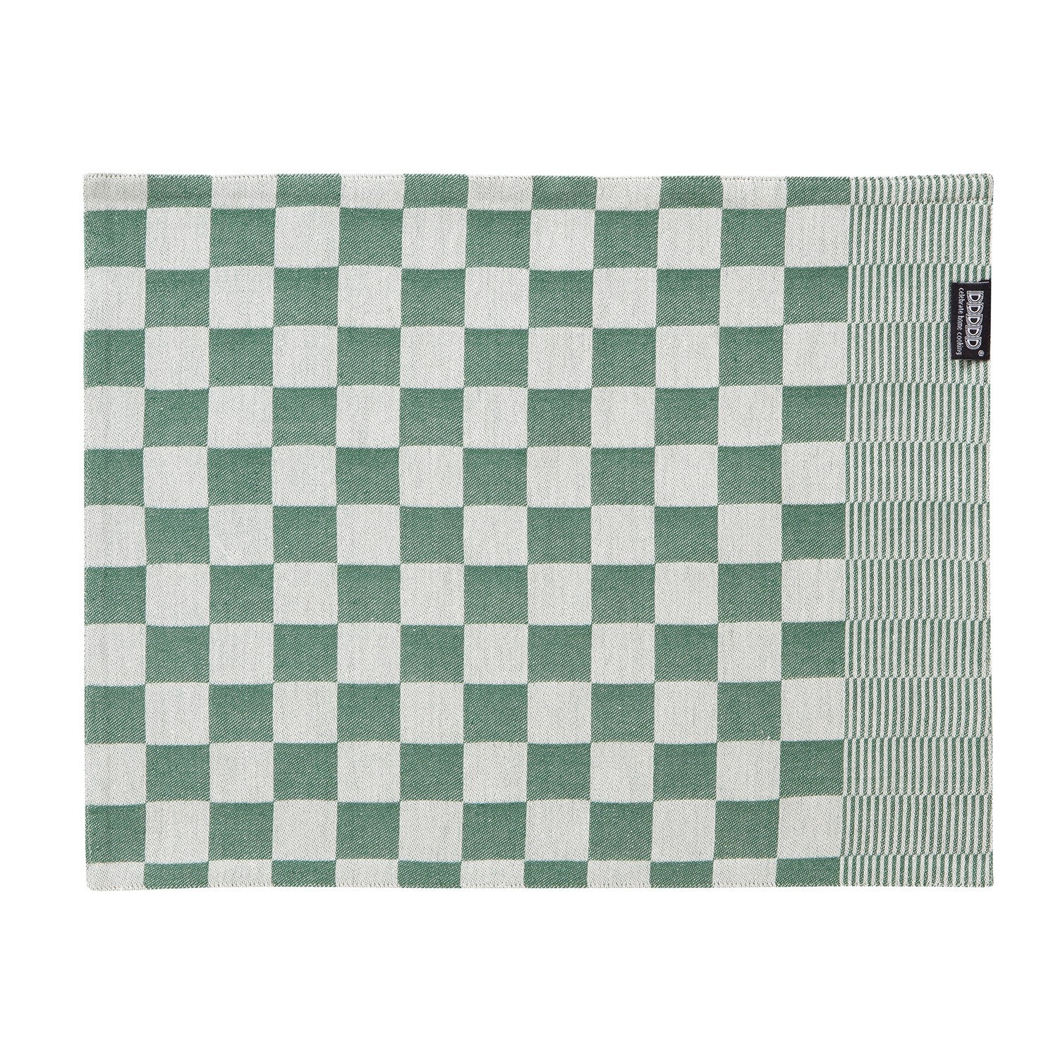 DDDDD Placemats Barbeque 35x45cm - green - set van 2