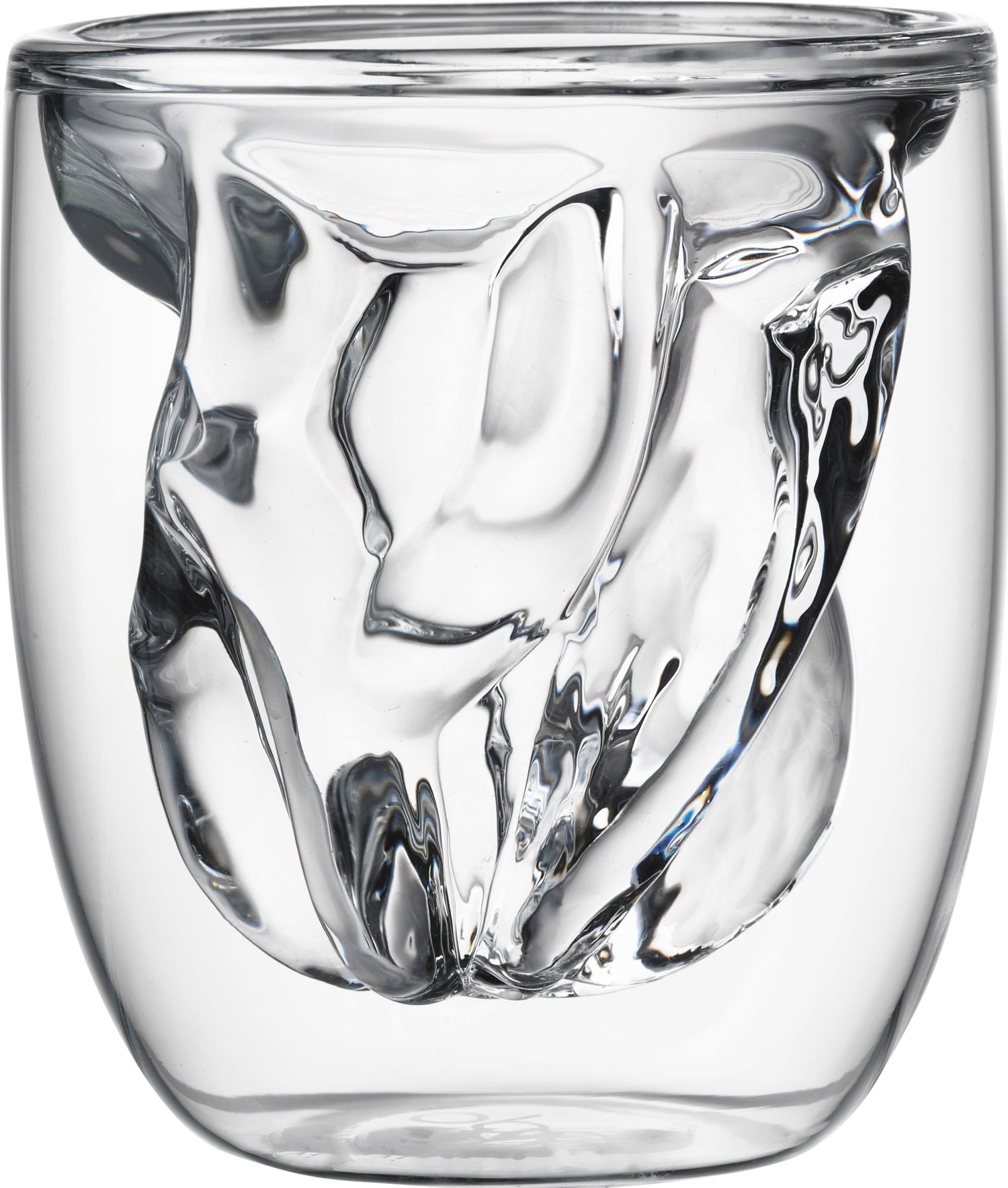 QDO Elements dubbelwandig glas Earth - set van 2