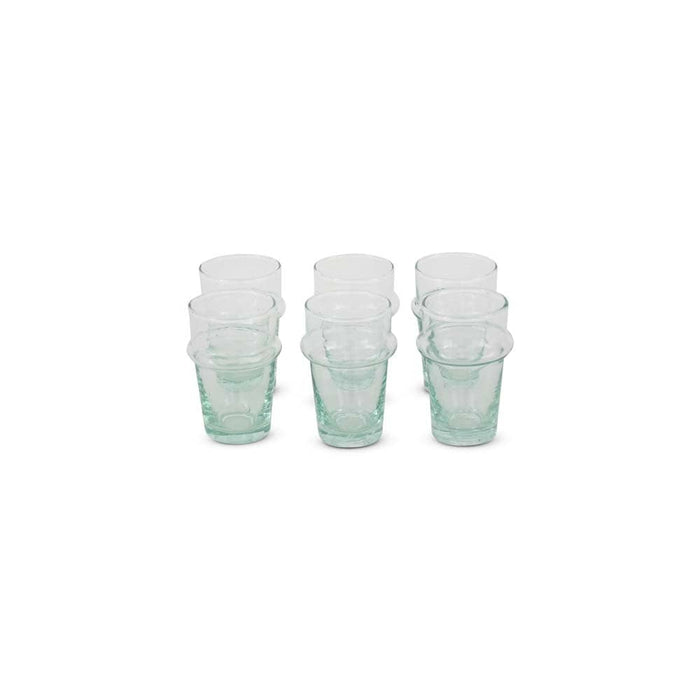 Safaary -  Theeglas Transparant Beldi (Set van 6)-Ø 5,5 x