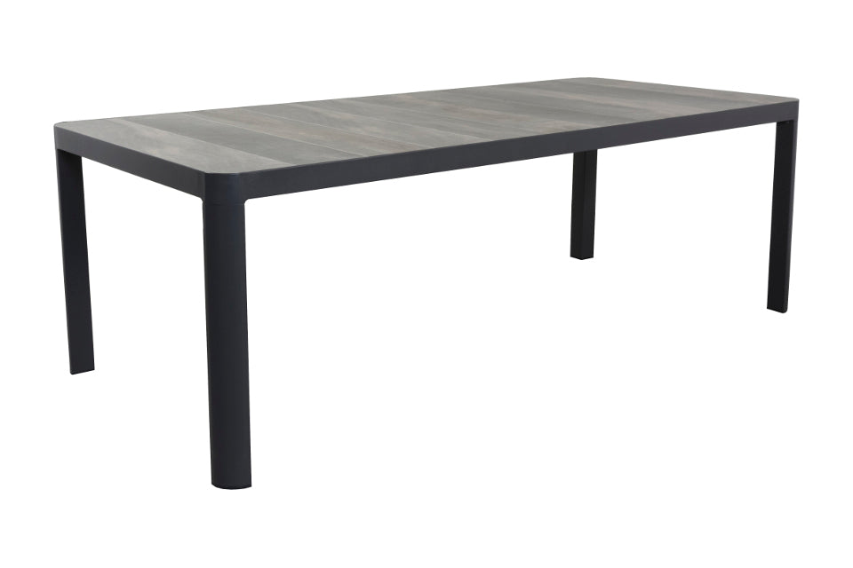 VDG Queens tuintafel antraciet - 220 x 100 cm.