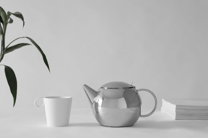 Viva Scandinavia  Lucas Theepot RVS 1.1 Liter Zilverkleurig