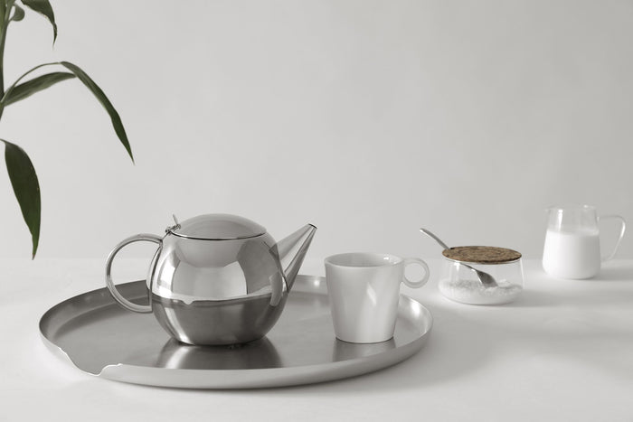 Viva Scandinavia  Lucas Theepot RVS 1.1 Liter Zilverkleurig