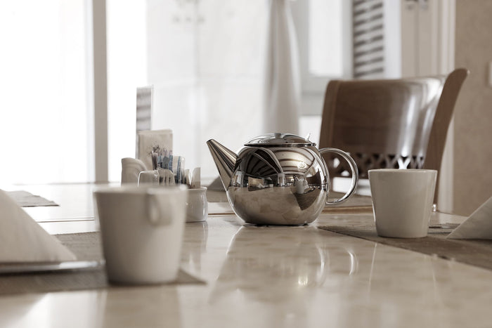 Viva Scandinavia  Lucas Theepot RVS 1.1 Liter Zilverkleurig