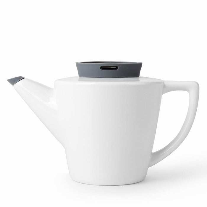 Viva Scandinavia Theepot Porselein 1 liter Grijs