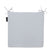 Madison - Zitkussen - Panama light grey - 40x40 - Grijs