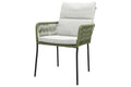 VDG Teresa dining rope tuinstoel - Green