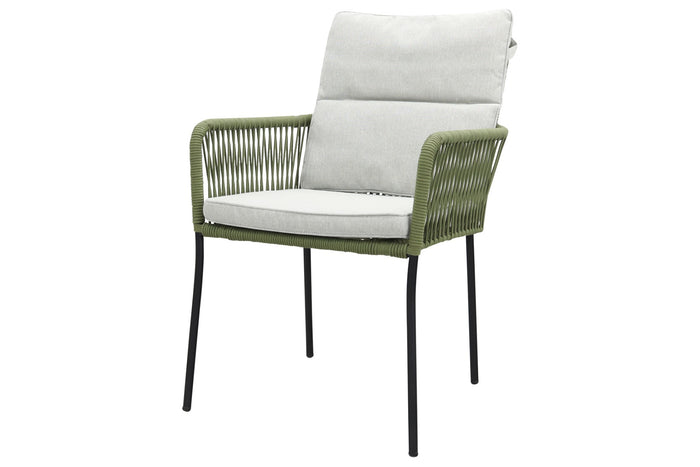 VDG Teresa dining rope tuinstoel - Green
