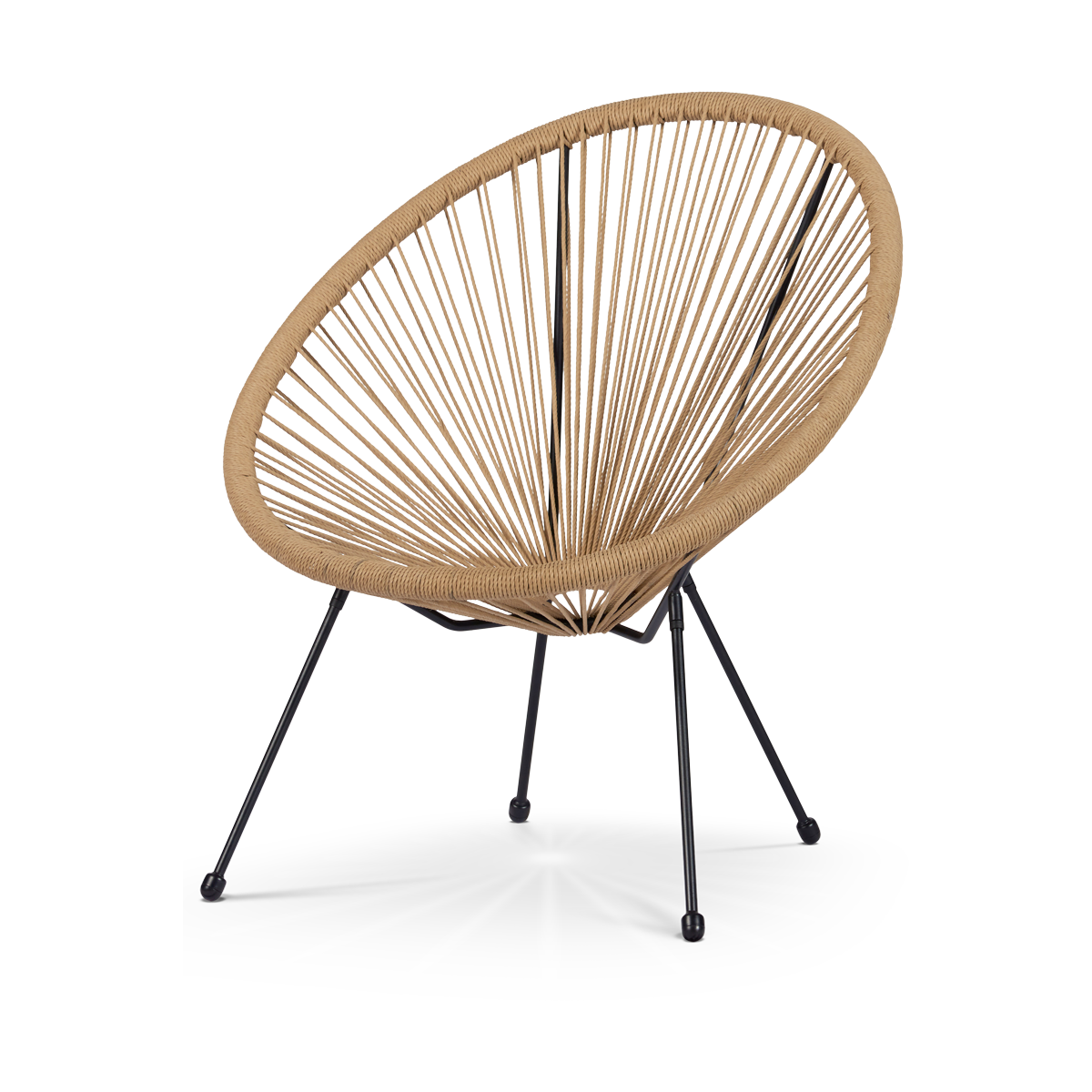 Lisomme Bo draad tuinstoel beige