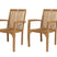 MaximaVida teak houten stoel Sunda - doos per 2 stuks