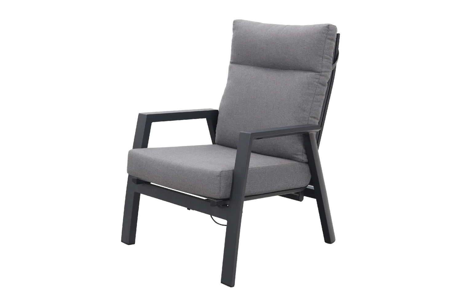 VDG Azoren loungestoel verstelbaar - Antraciet