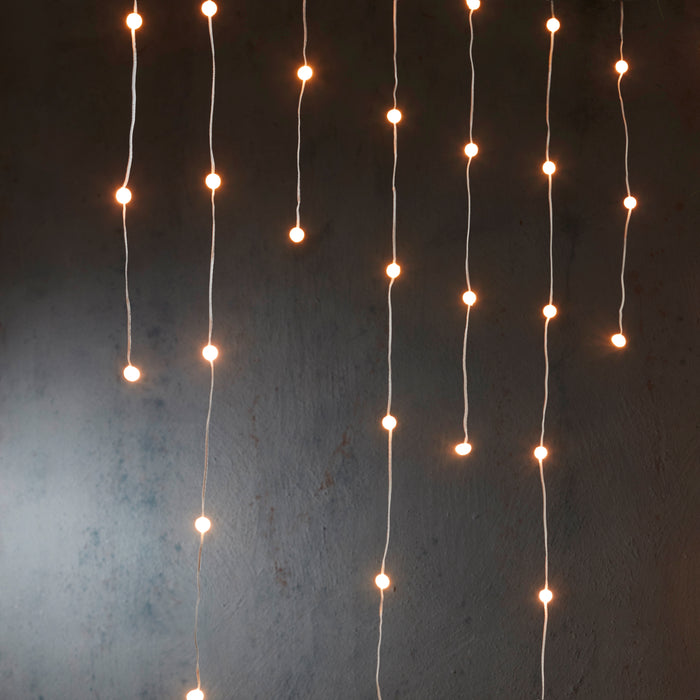 Luca Lighting Lichtgordijn Berry - 100 Warm Wit LED - L300 x H100cm