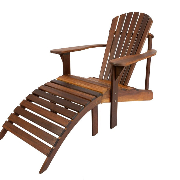 Adirondack tuinstoel Toronto met voetenbankje
