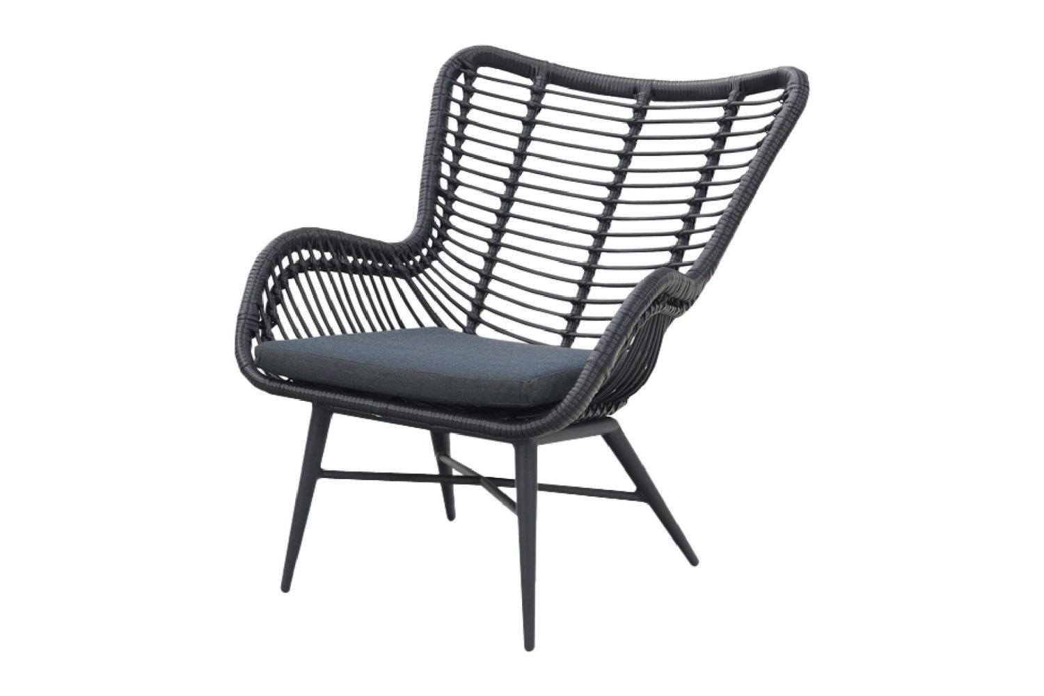 VDG Jasmine loungestoel - Black