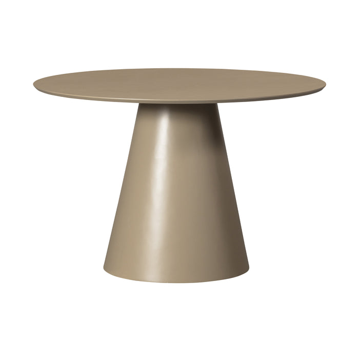 WOOOD Jorre Eettafel - Ø 120 cm -  Militair Bruin