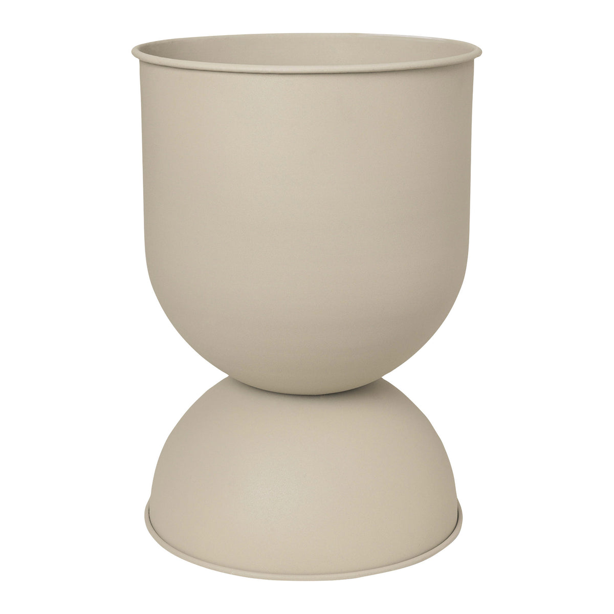 ferm LIVING Hourglass Pot - Medium - Cashmere