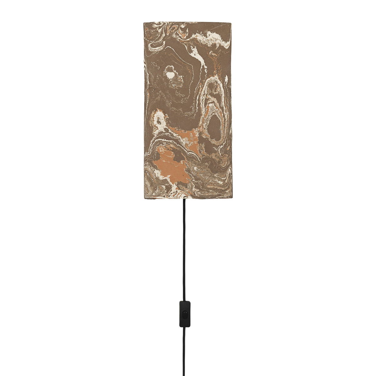 ferm LIVING Argilla Wandamp - Marble Mocha