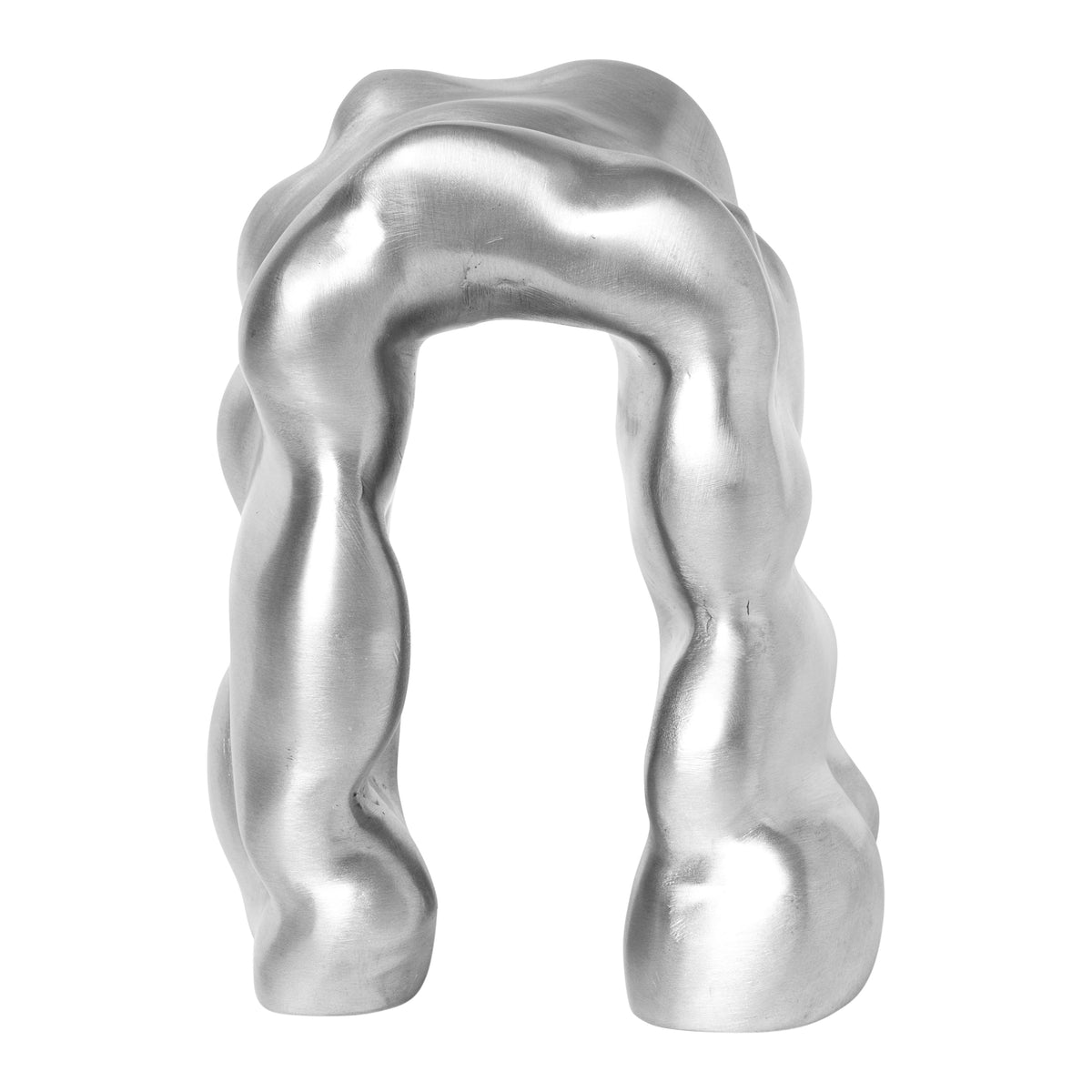 ferm LIVING Morf Ornament - Brushed Aluminium