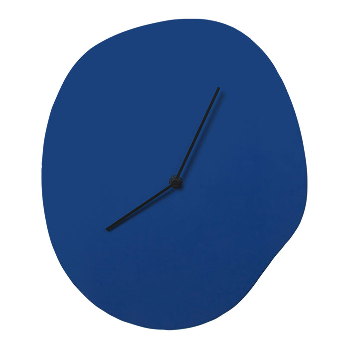 Ferm Living Melt Wandklok - Blue