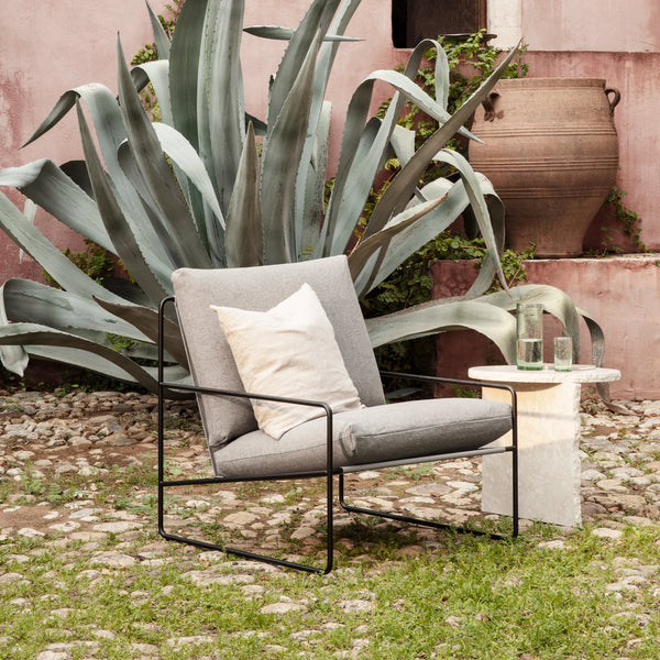 ferm LIVING Desert Lounger - Dolce - Black / Dark Sand