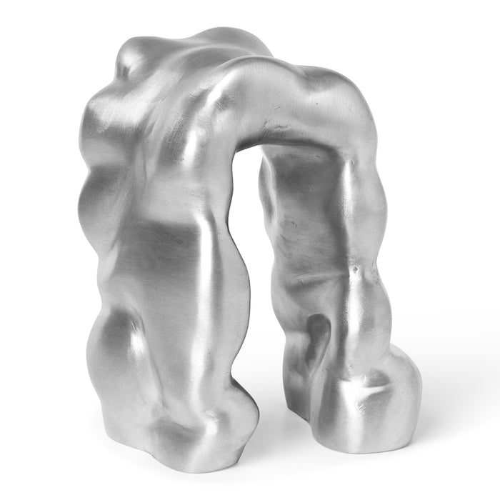 ferm LIVING Morf Ornament - Brushed Aluminium