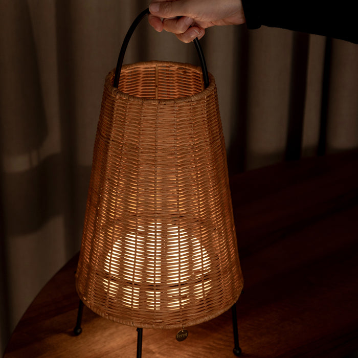 ferm LIVING Porti Braided Tafellamp - Natural