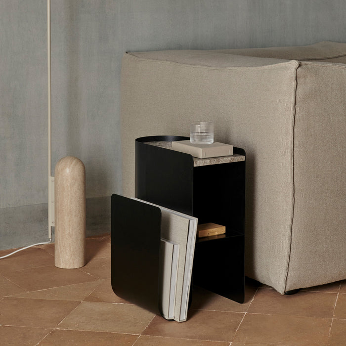 Ferm Living Vault Side Bijzettafel - Black