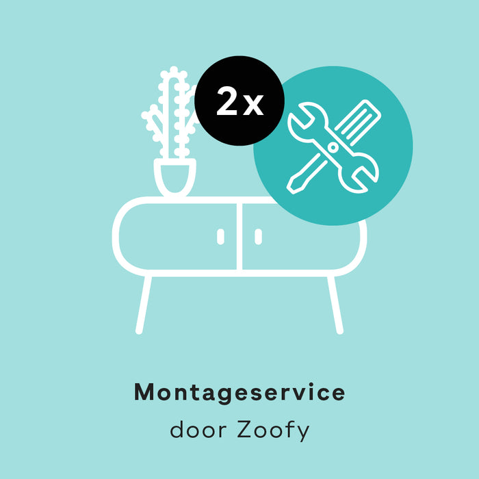 2x Montage kast - Door Zoofy - fonQ - 4,5|5 - exclusief kledingkasten