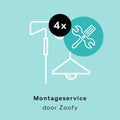 4 x Montage lamp - Door Zoofy in samenwerking met fonQ