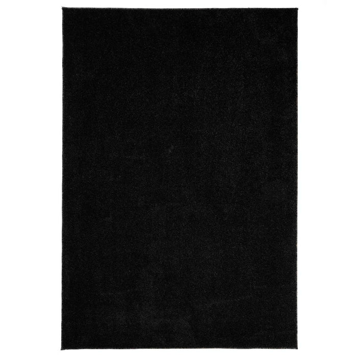 Tapeso Laagpolig vloerkleed Fine - antraciet - 160x230 cm