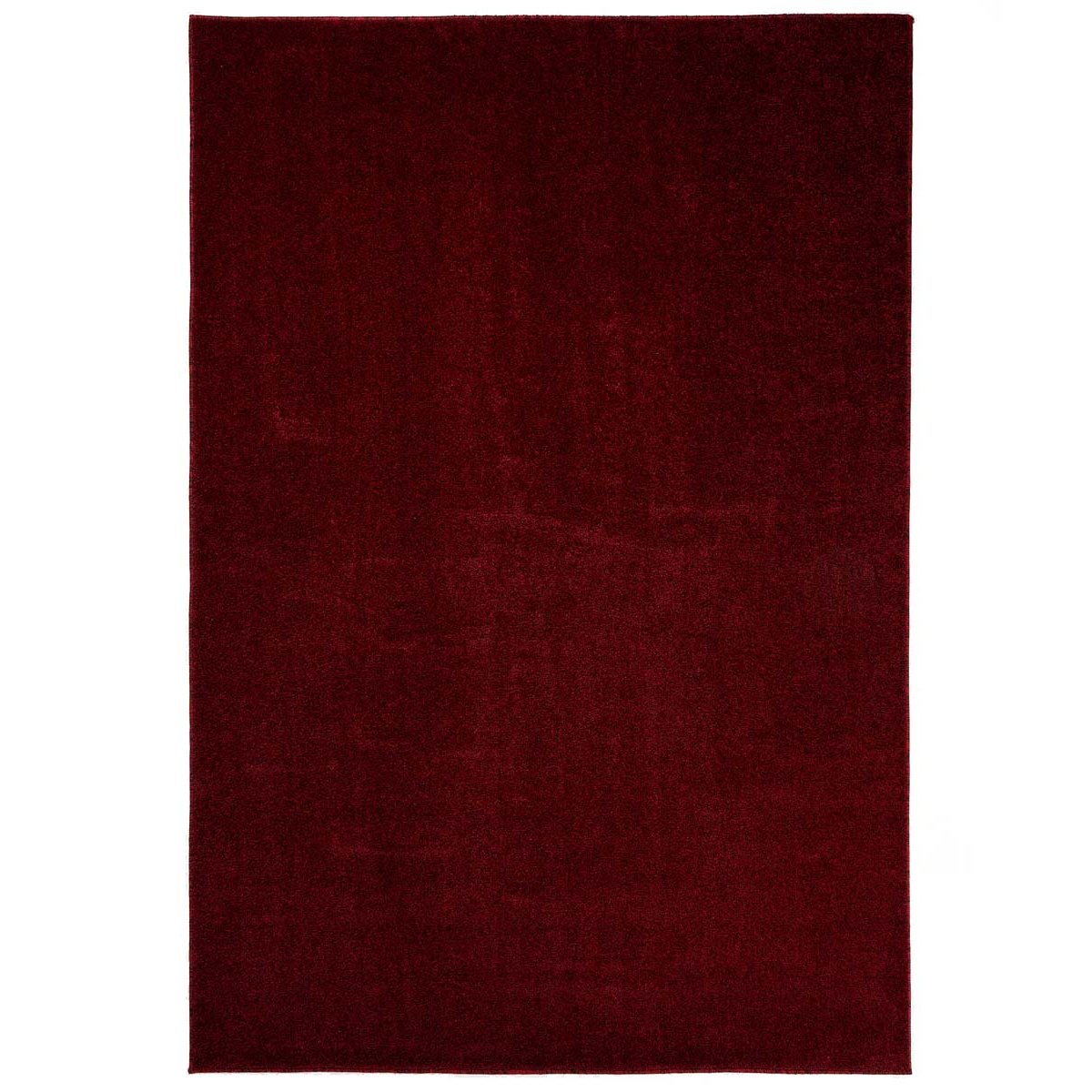 Tapeso Laagpolig vloerkleed Fine - rood - 200x300 cm