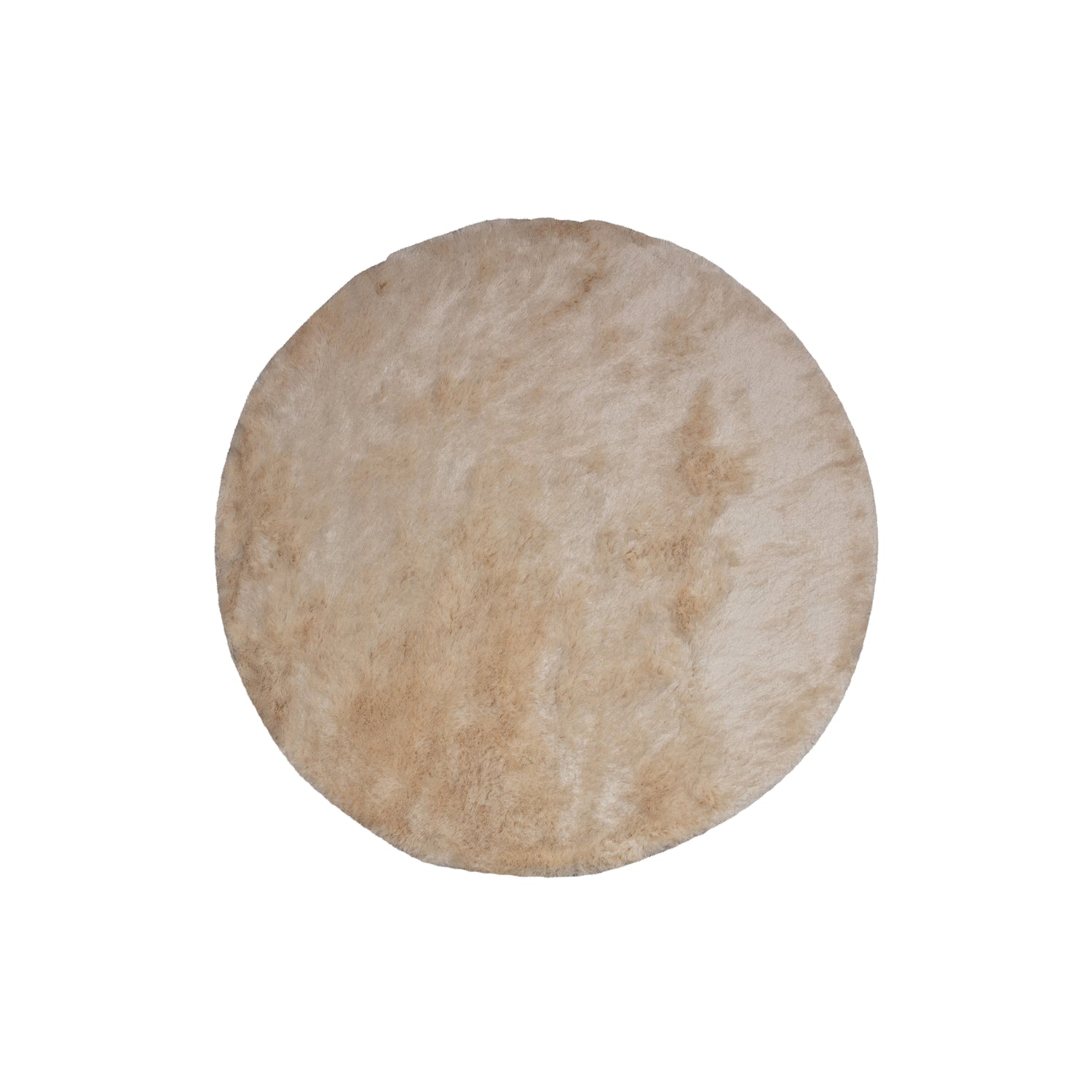 WOOOD Praline Vloerkleed Ø 200 cm - Crème
