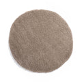 Tapeso Rond hoogpolig vloerkleed - Cozy Shaggy - beige - 240 cm