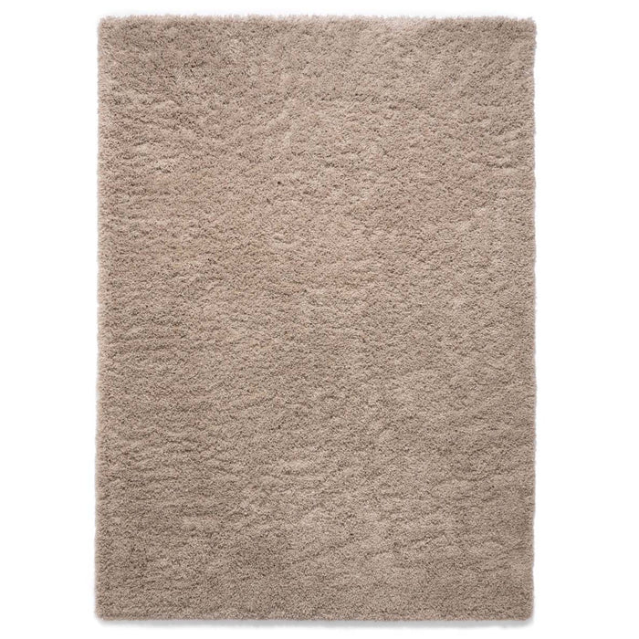 Tapeso Hoogpolig vloerkleed - Cozy Shaggy - beige - 120x170 cm