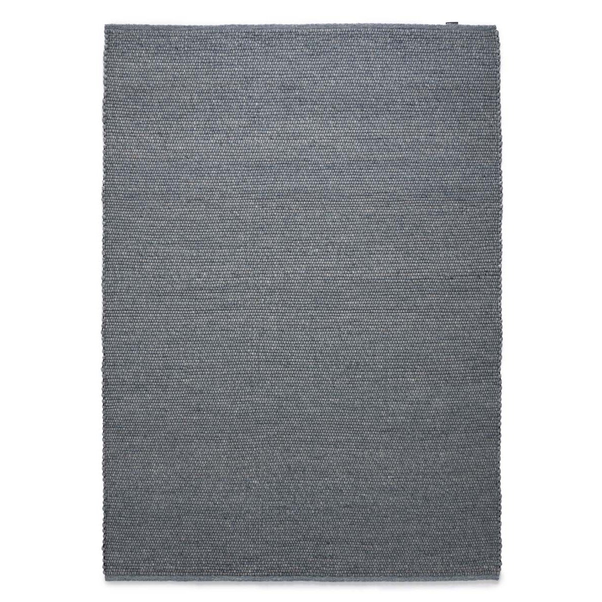 Nordic Weavers Wollen vloerkleed Lett - staalblauw - 160x230 cm