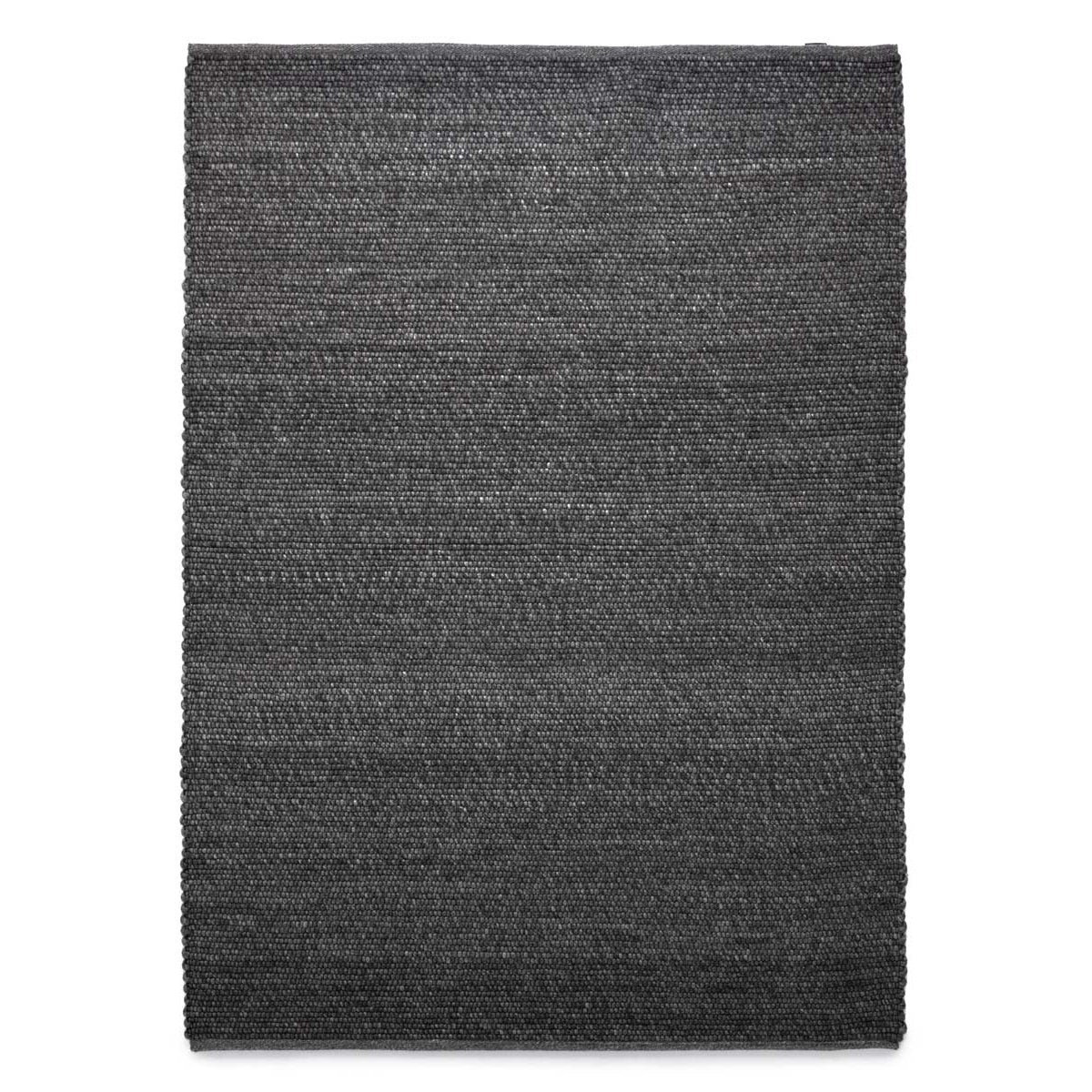 Nordic Weavers Wollen vloerkleed Lett - donkergrijs - 200x290 cm