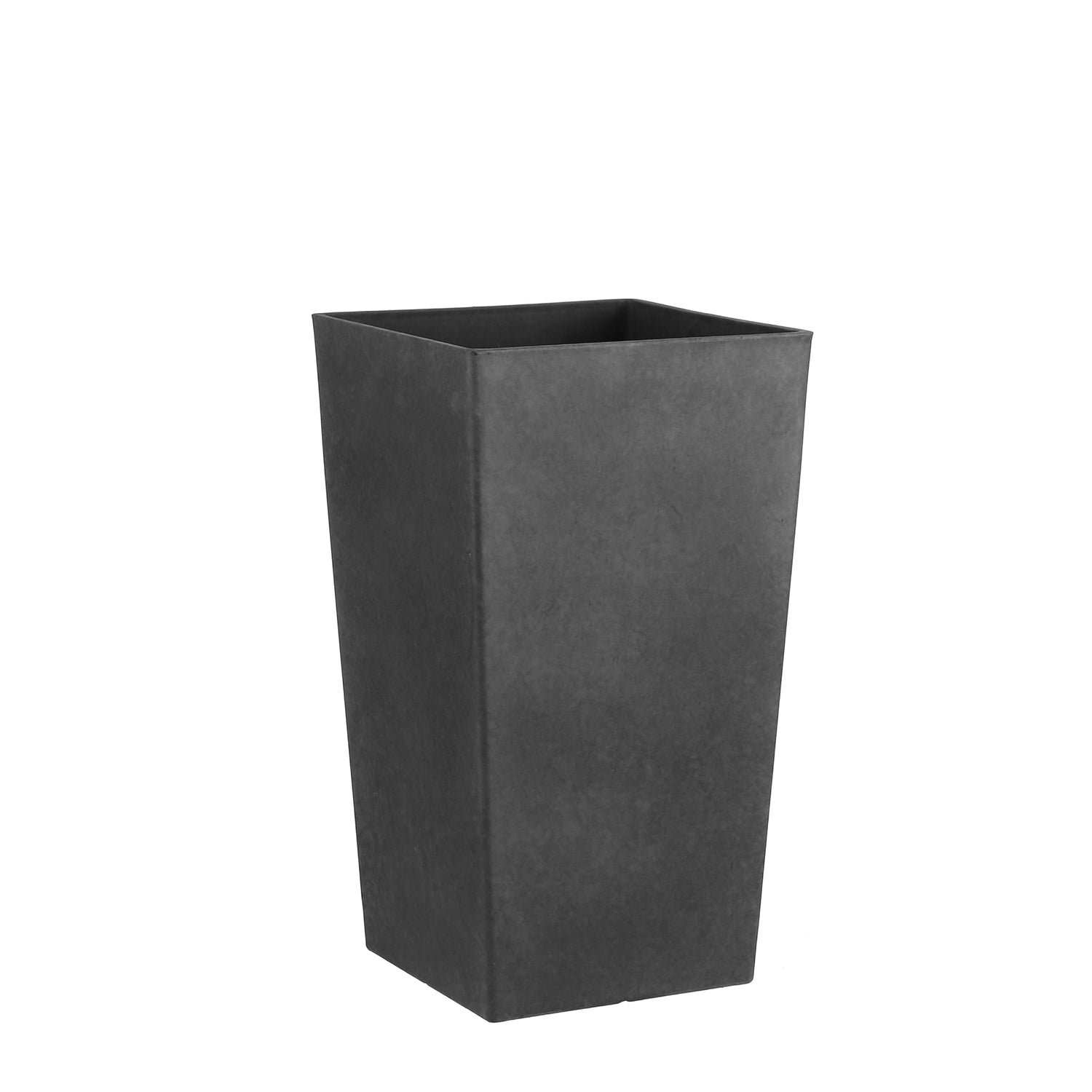 Mica Decorations Bravo Bloempot - L31 x B31 x H54 cm - Antraciet