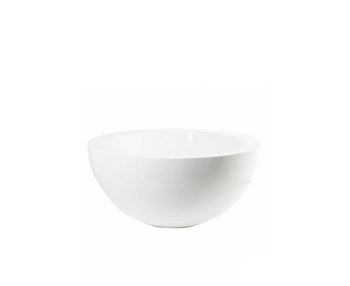 Pottery Pots Bloembak-Plantenschaal mat Wit D 38.5 cm H 18 cm