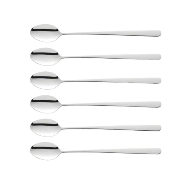 Orange85 Latte Macchiato Lepels IJslepels 20 cm 6 Stuks RVS