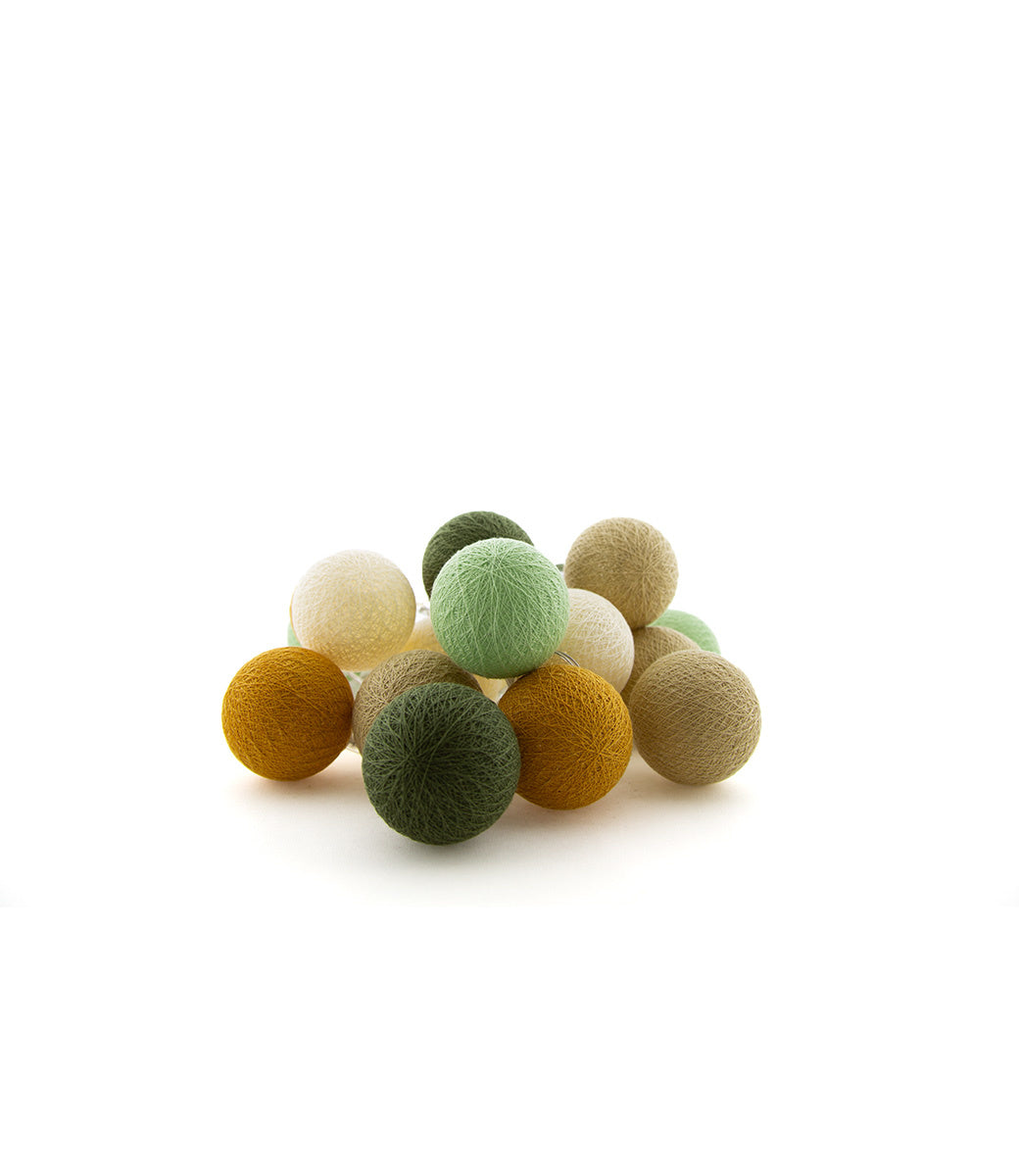 Cotton Ball Lights buitenlichtslinger - Jungla  kit