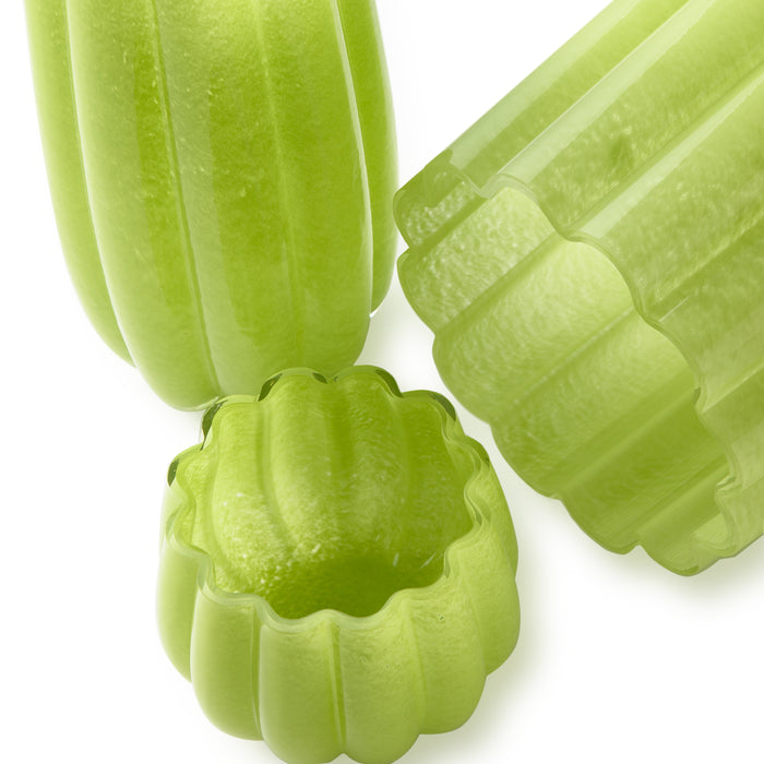 POLSPOTTEN Melon Waxinelichthouder  - Green