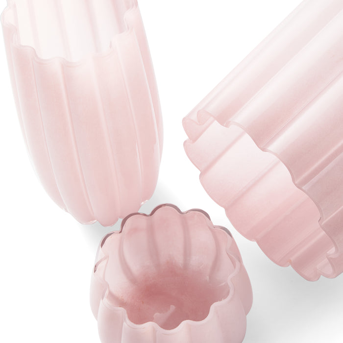 POLSPOTTEN Melon Waxinelichthouder  - Pink