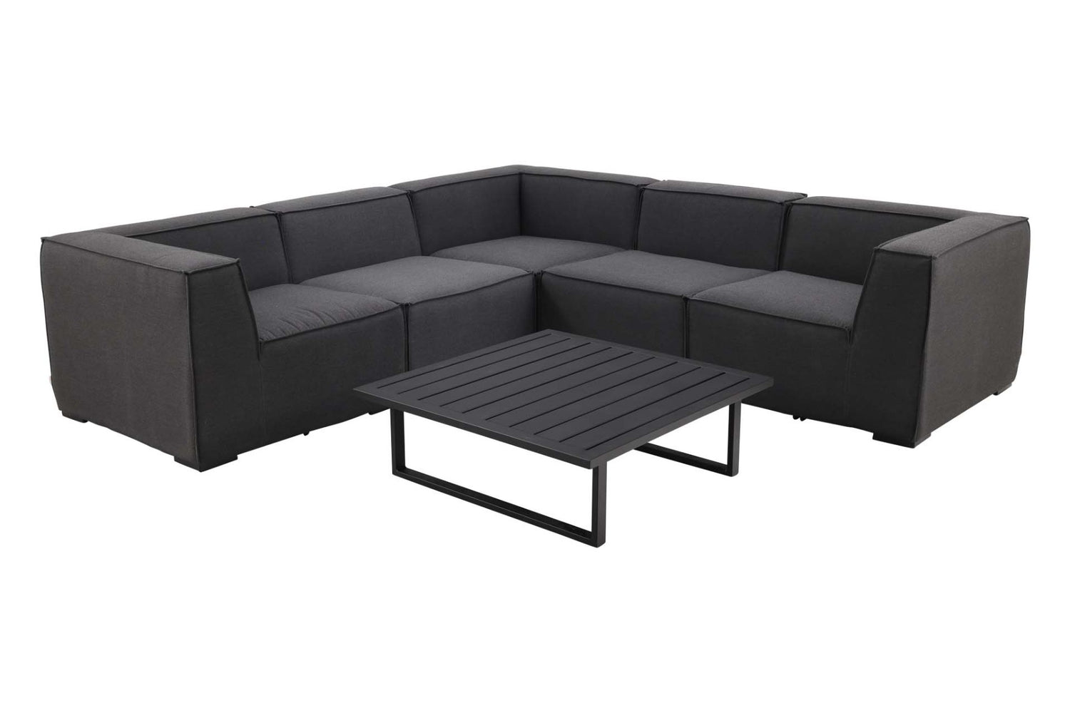 VDG Liberty|Cuba Sunbrella loungeset - Sooty - 6-delig